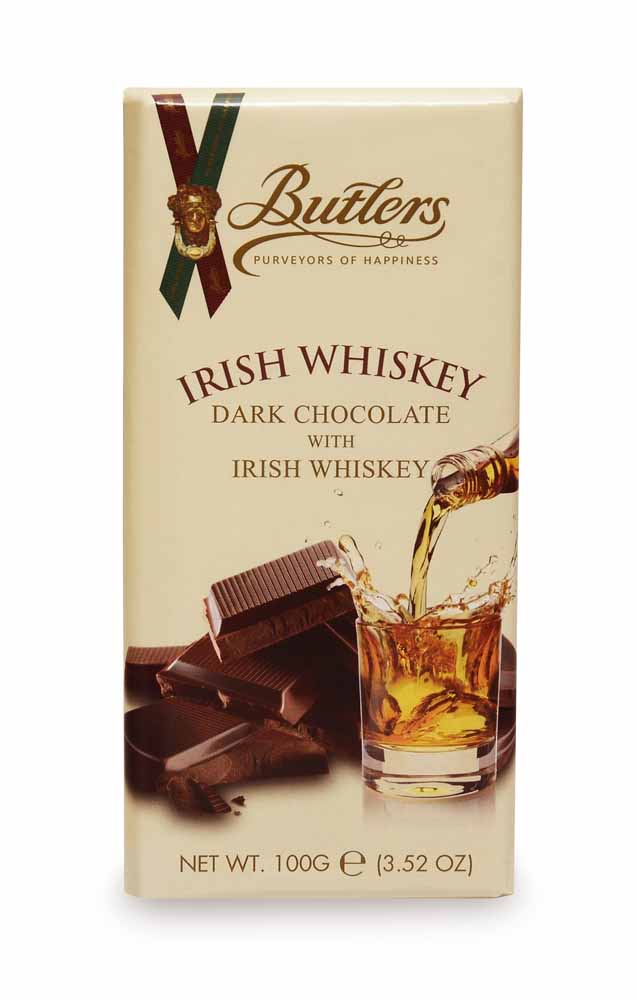 Butlers Irish Whiskey Darkchocolate Bar 100g